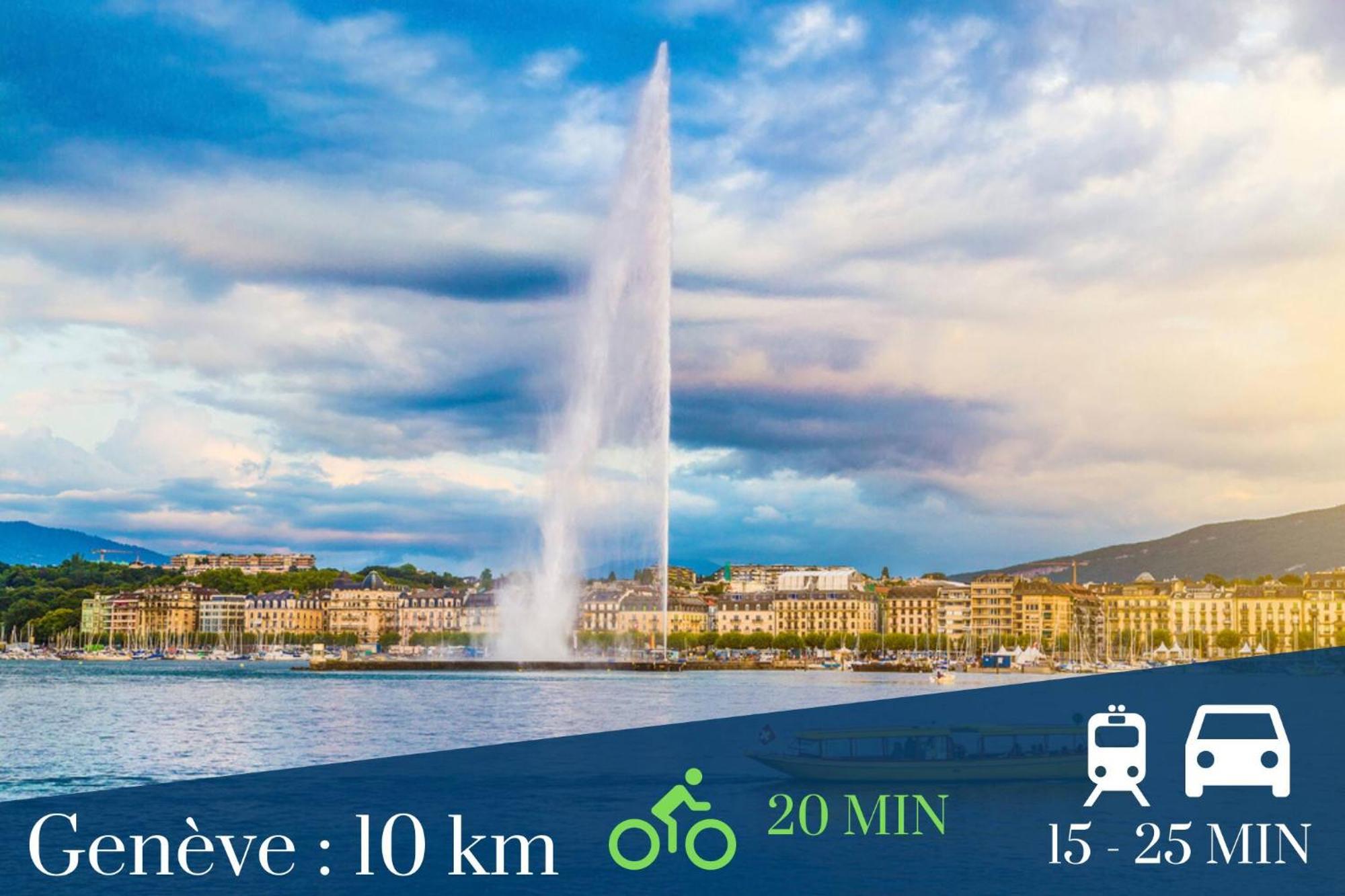 Homey Superchill - Appartement Moderne Et Tout Equipe - Netflix Et Wifi Inclus - Situe En Hyper-Centre - Proche Geneve آنماس المظهر الخارجي الصورة