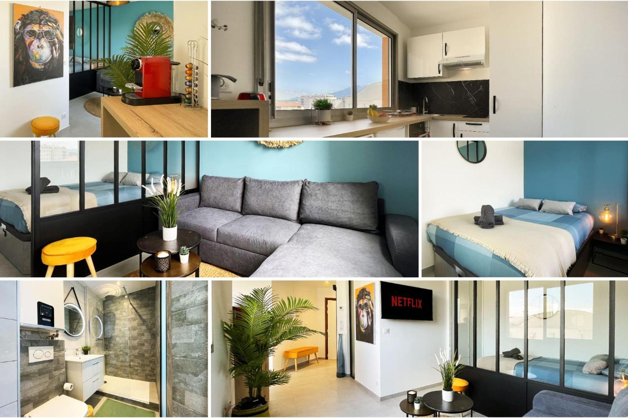 Homey Superchill - Appartement Moderne Et Tout Equipe - Netflix Et Wifi Inclus - Situe En Hyper-Centre - Proche Geneve آنماس المظهر الخارجي الصورة